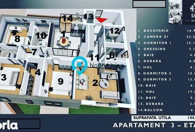 Apartament cu 4 camere decomandat în Alba Iulia - 2