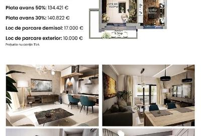 Apartament cu 2 camere semidecomandat în Baza 3 - 2