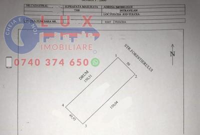 Teren de 7500 mp, în Babadag