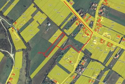 Teren de 2830 mp, în Hidiș