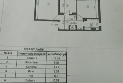 Apartament 2 camere decomandat, zona Calarasi 4. Apartament 2 camere decomandat, zona Calarasi 4. - 8