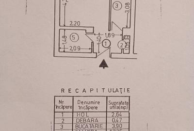 Apartament 1 camera Gara - Silvestru - 4