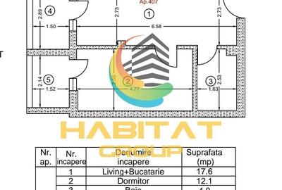 Vanzare 2 Camere 81 Residence FINALIZAT - 2