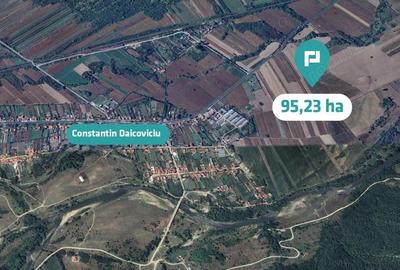 Teren extravilan 95.23 ha langa Caransebe? - 1