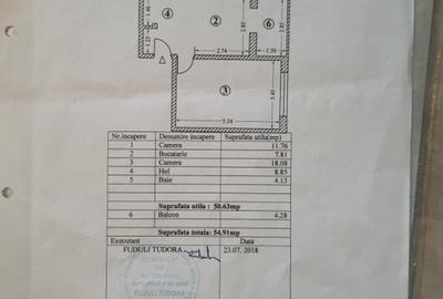 OCAZIE!!! KM 5 APARTAMENT CU 2 CAMERE MOBILAT SI UTILAT CENTRALA GAZE - 19
