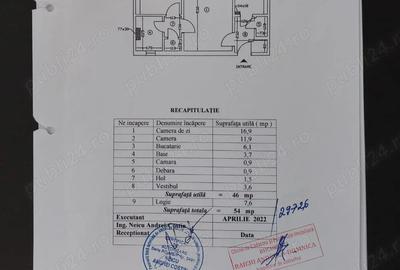 Vand apartament 2 camere 54 mp - 1