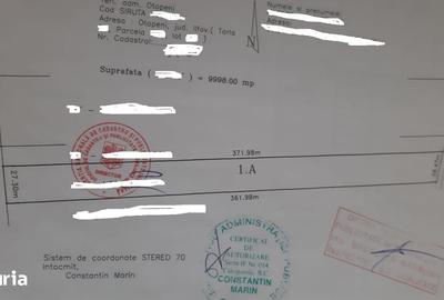 Teren de 10000 mp, în Central