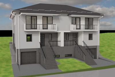 Duplex cu 4 camere cu Canalizare în Florești