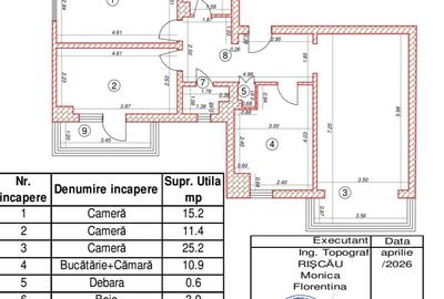 Apartament cu 3 camere decomandat în Central - 5