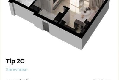 Apartament 2 camere Vesta Central tip 2C - 2