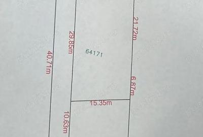 Teren intravilan de 1753 mp, în Balotești