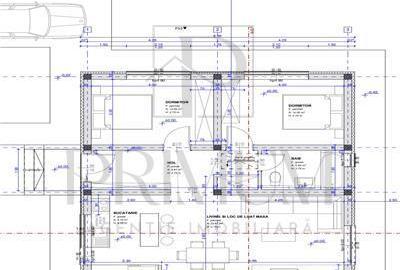 Duplex cu 3 camere cu Canalizare în Moșnița Nouă - 8