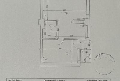 Apartament cu 2 camere decomandat în Ozana - 1