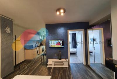 Apartament cu 2 camere semidecomandat, mobilat în Gheorgheni