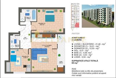 Berceni Aparatorii Patriei Ap 3 camere 12 min metrou - 18