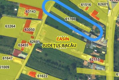 Teren de 900 mp, în Cașin - 3