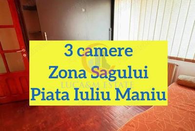 Apartament 3 camere de vanzare Zona Sagului, langa Piata Iuliu Maniu - 6