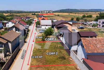 Cartier privat | Teren 400 mp | 130 euro/mp | langa Colosseum |Cernele–Brestei - 1