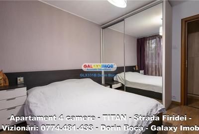 VANZARE Apartament 4 camere TITAN (str. Firidei) CENTRALA -fara credit - 15