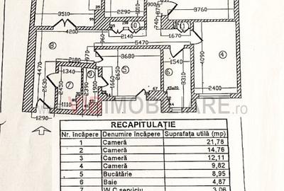 Unirii - Rond Piata Alba Iulia - 4 camere partial mobilat - 16