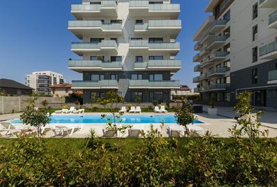 Apartamen cu acces DIRECT la PISCINA, curte proprie+parcare subterana inclusa! - 33