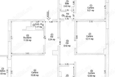 Apartament 4 camere, 97mp etaj 2 decomandat - 9