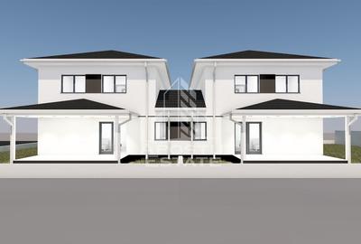 Duplex despartit prin camera tehnica, 4 camere, 3 bai,Mosnita Veche - 1