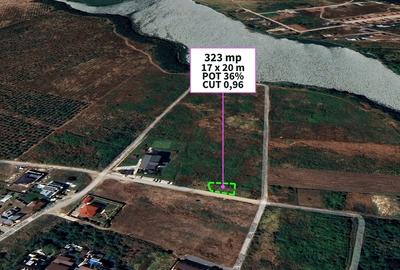 Mogosoaia, teren intravilan 323 mp cu PUZ aprobat, P+2+M - 4