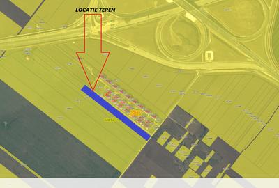 Teren intravilan Popesti | Proximitate A0 | 50 EURO/mp | Oportunitate - 8