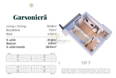 Garsonieră semidecomandată în Central - 8