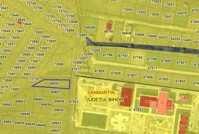 Teren de 844 mp, în Sânmartin - 3