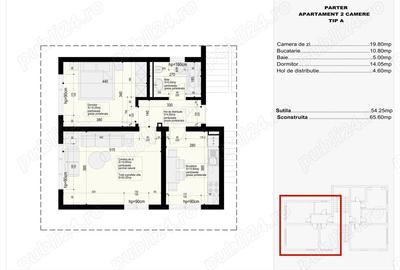 Particular vand apartament 2 camere - 1