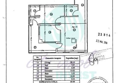 Apartament cu 3 camere semidecomandat, mobilat în Calea Călărașilor - 21