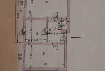 Apartament cu 3 camere semidecomandat în Central - 1