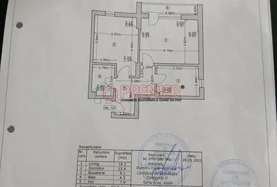 Apartament cu 2 camere decomandat în Central - 10