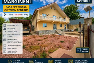 Casă individuală cu 5 camere cu Canalizare în Mărgineni - 1
