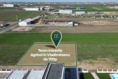 Teren intravilan de 700 mp, în Vladimirescu - 6