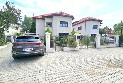 Baneasa vav Liceul Francez 6cam+4bai+garaj Curte 563mp Constr 2003
