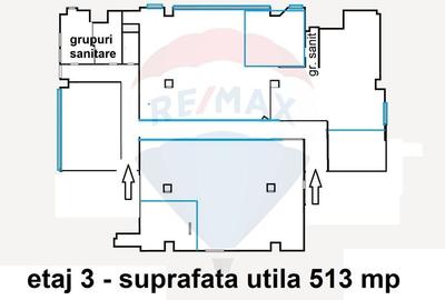 Birou, de 513 mp, în Centrul Civic - 3