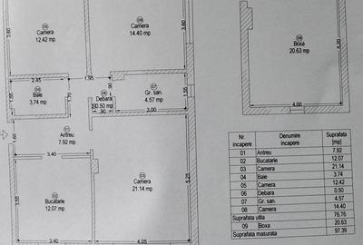 Apartament cu 3 camere decomandat în Vladimirescu - 5