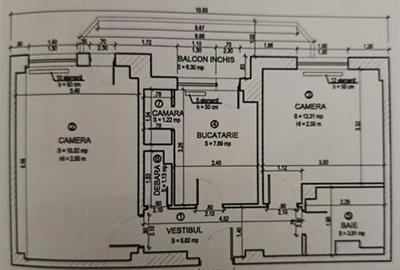 Apartament cu 2 camere decomandat, mobilat în Moșilor - 2