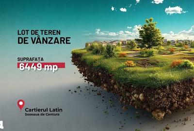 Teren de 6449 mp, în Ghencea - 4