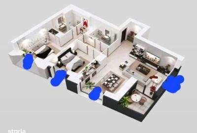 Apartament 3 camere/Barbu Văcărescu - 8