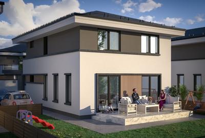 Casă individuală cu 4 camere cu Canalizare în Chiajna - 5