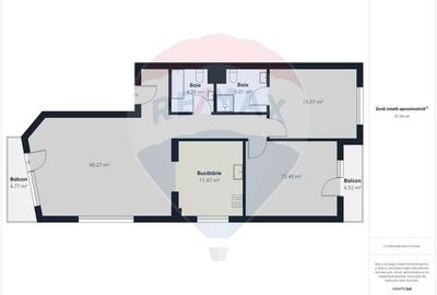 Spatiu de birouri de 92 mp de inchiriat - strada Bistritei 0% COMISION - 8