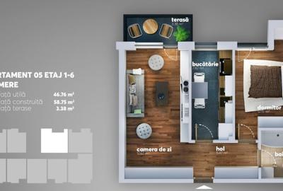 Metrou Aparatori 950 m - TVA 21 % inclus 2 camere decom acceptam credit Metrou Aparatori 950 m - TVA 21 % inclus 2 camere decom acceptam credit - 2