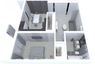 Apartament nou cu 2 camere de vanzare in Complexul Brubus -Santandrei - 3