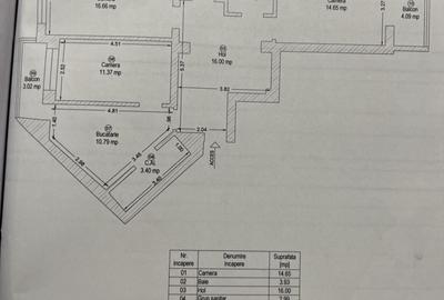 Apartament 3 camere 87mp Circumvalatiunii + boxa