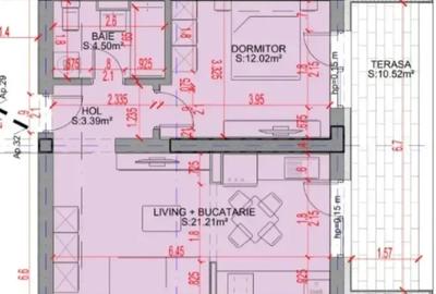 Apartament cu 2 camere semidecomandat în Theodor Pallady - 5