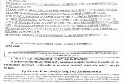 Chișoda - Teren ideal pentru casă P+1E+M - 7